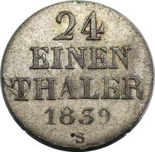 1/24 Thaler 1839  S 