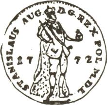 Ducat 1772  IS  "King figure"