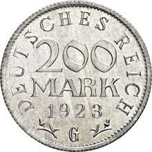 200 marcos 1923 G  