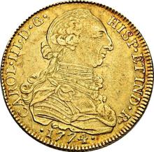 8 escudo 1774 NR JJ 