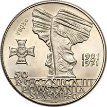 10 eslotis 1971 MW  WK "50 aniversario del tercer levantamiento de Silesia" (Pruebas)