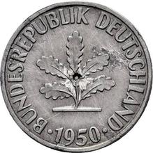 10 Pfennige 1950 F  