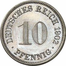 10 Pfennige 1902 F  