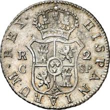 2 reales 1811 C SF 