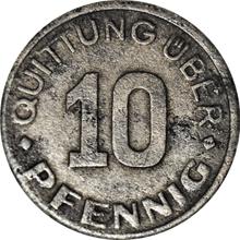 10 Pfennig 1942    "Litzmannstadt Ghetto"