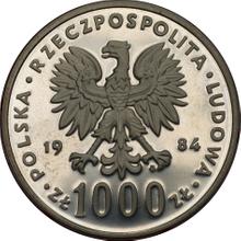 1000 Zlotych 1984 MW   "Swan" (Pattern)