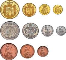 Coin set 1826   