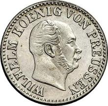 1/2 Silber Groschen 1872 B  