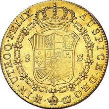 8 escudos 1816 M GJ 