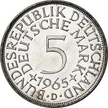 5 марок 1965 D  