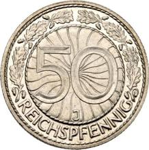 50 Reichspfennigs 1928 J  