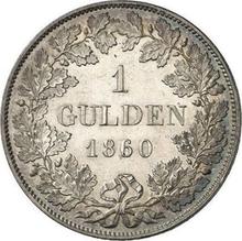 1 gulden 1860   