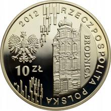 10 злотых 2012 MW  KK "150 лет банковскому сотрудничеству Польши"