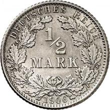 1/2 марки 1906 J  