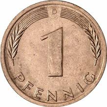 1 Pfennig 1981 D  