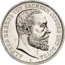 5 марок 1895 A   "Саксен-Кобург-Гота"