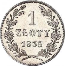 1 esloti 1835    "Cracovia"
