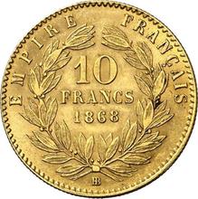 10 Francs 1868 BB  