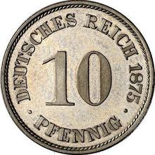 10 fenigów 1875 A  