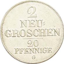 2 Neu Groschen 1844  G 