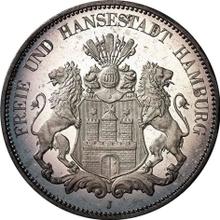 5 марок 1907 J   "Гамбург"