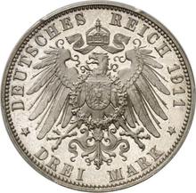 3 marcos 1911 E   "Sajonia"