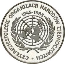 500 Zlotych 1985 MW   "Vereinte Nationen"