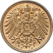 2 Pfennig 1907 D  