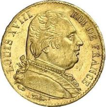 20 francos 1814 L  
