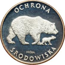 100 złotych 1983 MW   "Niedźwiedź" (PRÓBA)