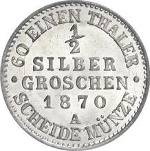 1/2 silbergroschen 1870 A  