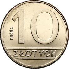 10 Zlotych 1989 MW   (Pattern)