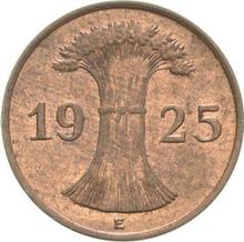 1 Reichspfennig 1925 E  
