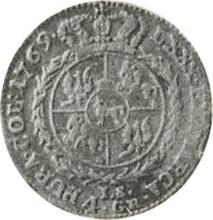 Złotówka (4 groszy) 1769  IS 