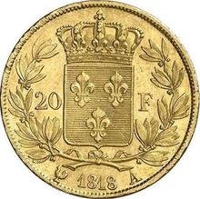 20 franków 1818 A  