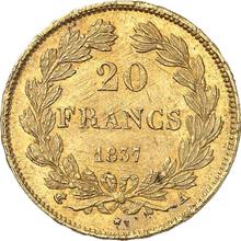 20 franków 1837 A  