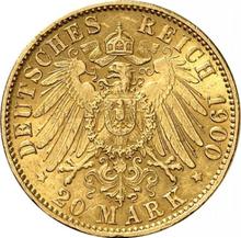 20 марок 1900 J   "Гамбург"