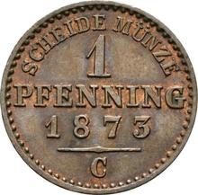1 пфенниг 1873 C  