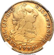 4 escudo 1779 PTS PR 