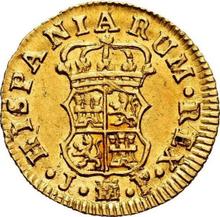 1/2 escudo 1760 M JP 