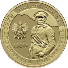 100 Zlotych 2009 MW  KK "100th Anniversary of the Establishment of the Voluntary Tatra Mountains Rescue Service"