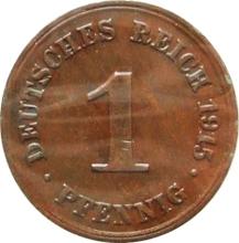1 Pfennig 1915 D  