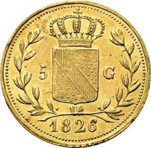 5 Gulden 1826   