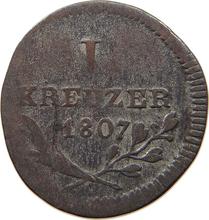 1 крейцер 1807   