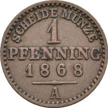 1 Pfennig 1868 A  