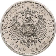 5 marcos 1900 A   "Hessen"