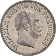 Silber Groschen 1867 B  