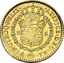 2 escudo 1807 Mo TH 