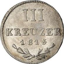 3 Kreuzer 1813   