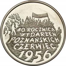 10 złotych 1996 MW   "40 Rocznica wydarzeń poznańskich 1956 r."